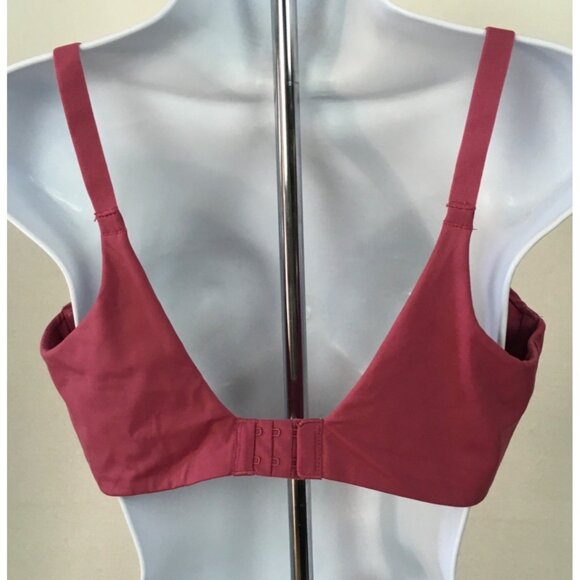 Vanity Fair Bra Size 38D Full Coverage Rose With Lace Back Close Underwire - Picture 3 of 10